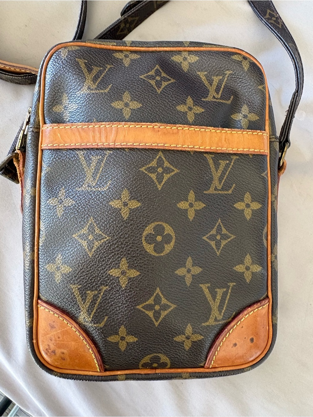 Vintage Louis Vuitton Monogram Danube 21 Crossbody Bag SL8905 - Picture 5 of 13